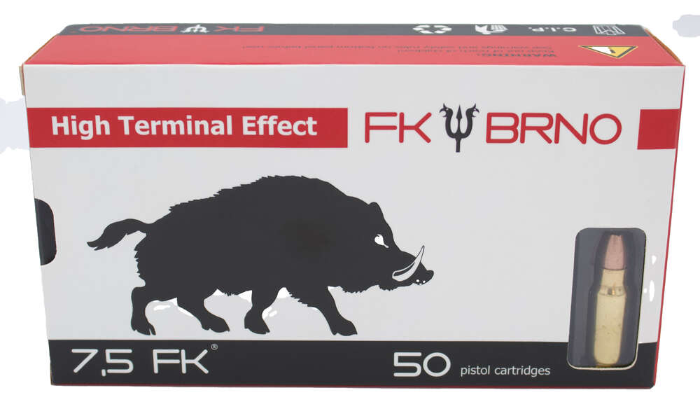 Ammunition Italian Firearms Group ZPAP M70 IFG FK BRNO 7.5 FK F5 HV 95GR HP 50RD • Model: ZPAP M70